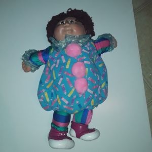 Cabbage Patch Kids Girl dressed as Clown Vintage